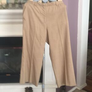 Max Mara Italian seasonless wool cropped trousers VTG